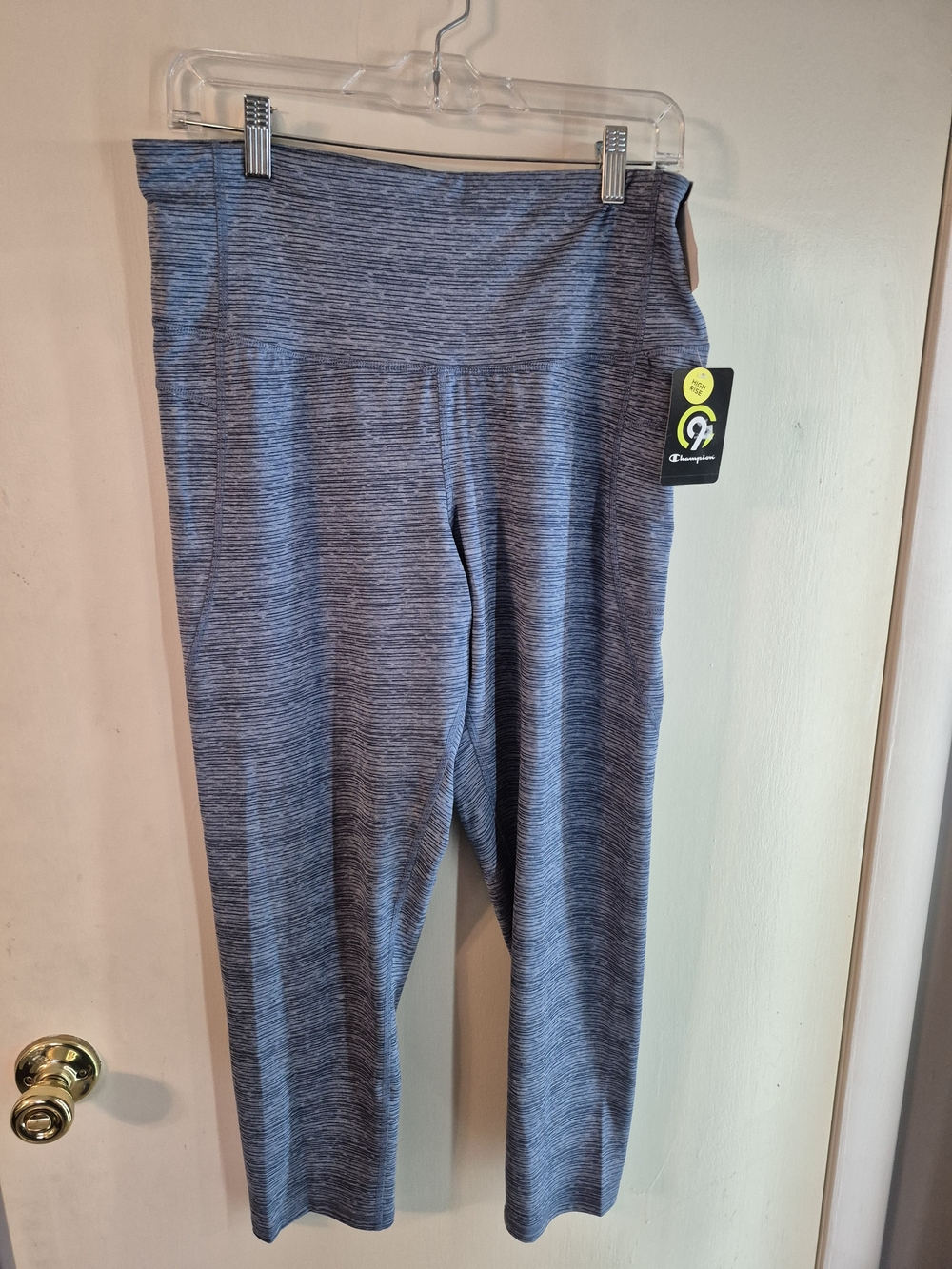 Champion Heathered Blue Gray Leggings